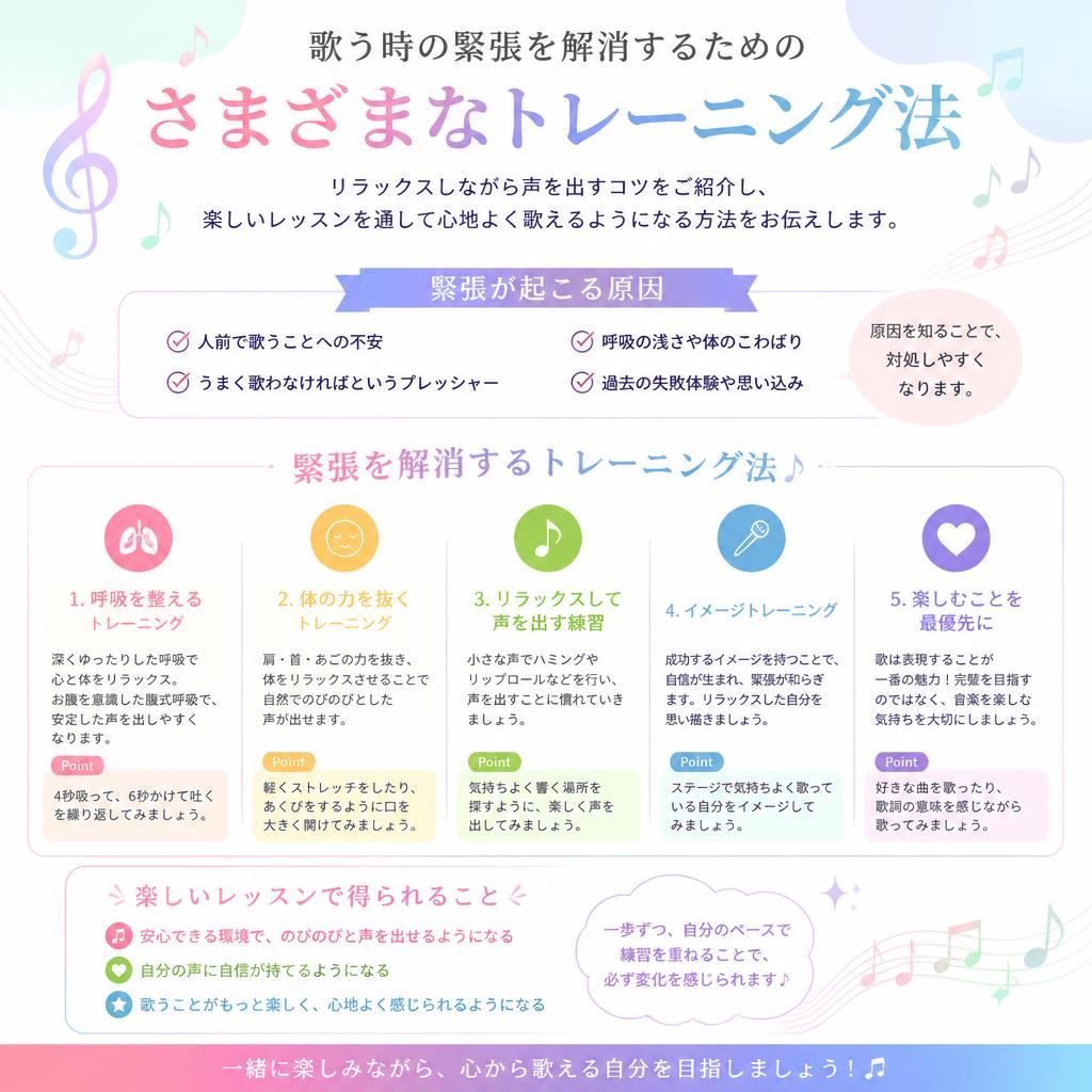 緊張を和らげるトレーニング方法