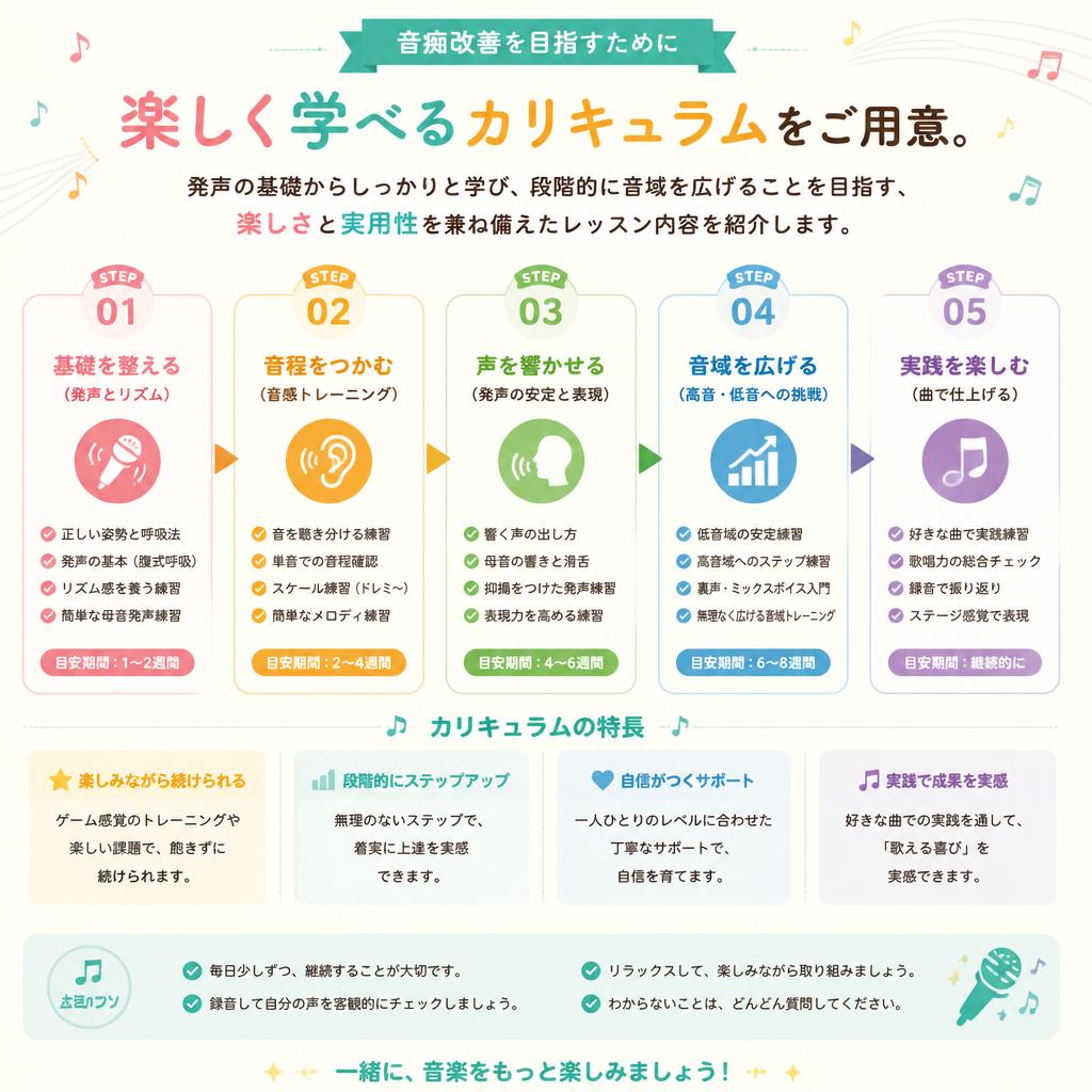 楽しく学ぶレッスン内容